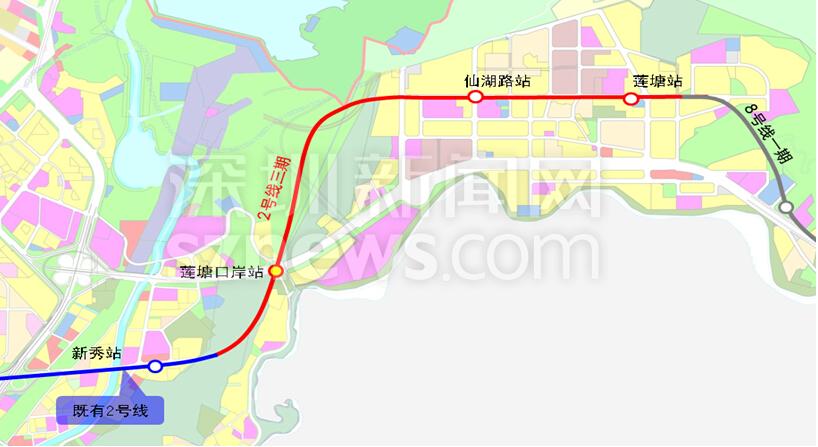 深圳地鐵2號線東延段（站點(diǎn)、線路圖、開通時(shí)間、最新消息）